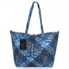 GEANȚĂ DE DAMĂ shopper bag Venere albastru 333B
